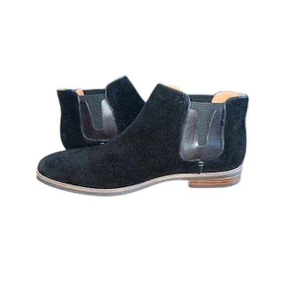 Florsheim Men\'s sz 13M “Flare” Black Suede Leather Chelsea Boot main image 4